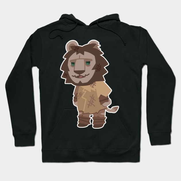 Robin - Lion Portrait Hoodie by Snorg3